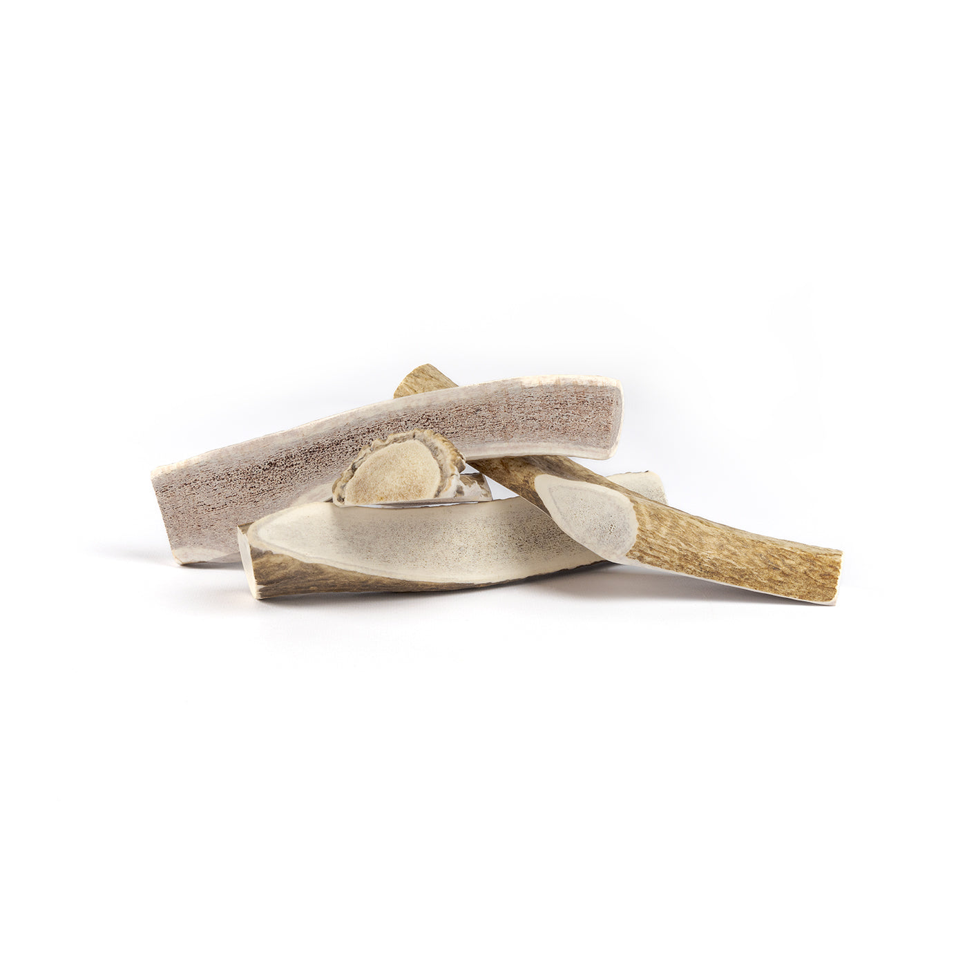 large split elk antler chews for dogs